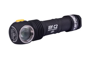 Налобный Фонарь Armytek Elf C2 Micro-USB + 18650 Li-Ion на белом диоде XP-L