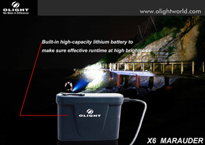  Olight X6  6   XML. 5000 ANSI ! (  )