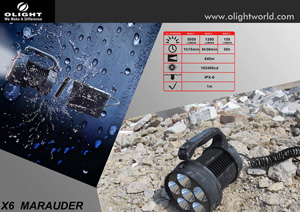  Olight X6  6   XML. 5000 ANSI ! (  )