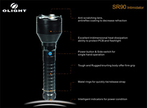  Olight SR95S UT Intimidator   SBT-70 (  )